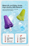 NNEDSZ Pink Interactive Animal Sound Whistle Horn for Kids - Lung Capacity Training and 30+ Sound Effects Toy