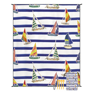 NNEDSZ Style STD-001-24 Colorful Quick Dry Beach Mat Sand Proof Waterproof Outdoor Picnic Blanket - Compact & Lightweight