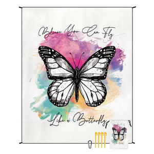 NNEDSZ Style STD-001-27 Colorful Quick Dry Beach Mat Sand Proof Waterproof Outdoor Picnic Blanket - Compact & Lightweight