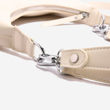 NNEDSZ Pink Women's Trendy PU Leather Shoulder Bag - Fashionable Underarm Hobo Bag with Adjustable Strap