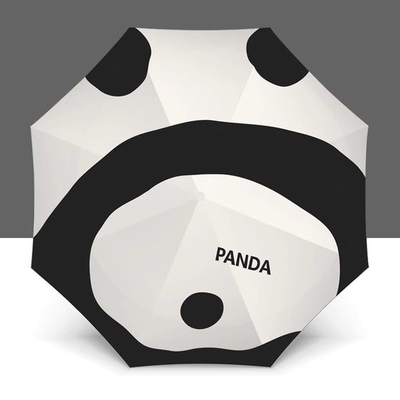 NNEDSZ Panda Back Cute Cartoon Umbrella - Sun/Rain Umbrella
