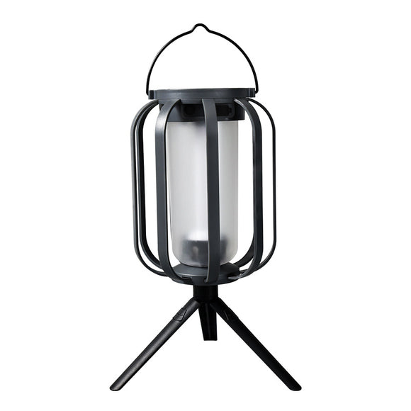 NNEDSZ Solar Flame Camping Lantern - Outdoor Decorative Hanging Light with Tripod