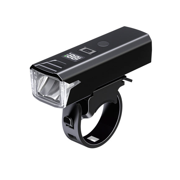 NNEDSZ Bike Headlight - Rechargeable LED Bicycle Front Light, 85º Floodlight (Digital display model)