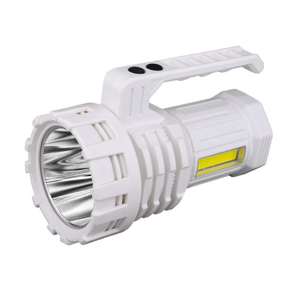 NNEDSZ White LED Searchlight - Rechargeable Handheld Spotlight, 500m Range, Long Lasting