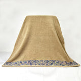 NNEDSZ Khaki Luxury Cotton Towel Set - 6-Piece Highly Absorbent Bath & Hand Towels