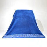 NNEDSZ Blue Luxury Cotton Towel Set - 6-Piece Highly Absorbent Bath & Hand Towels