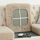 NNEDSZ 2 Pcs Beige Elegant Polyester Sofa Cover - Full Protection Against Cat Scratches & Wear