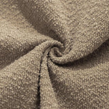NNEDSZ 2 Pcs Light Brown Luxury Boucle Pillow Cover - Solid Color Faux Shearling Cushion Case for Sofa, 45x45cm, 230g (Pillow Insert Not Included)