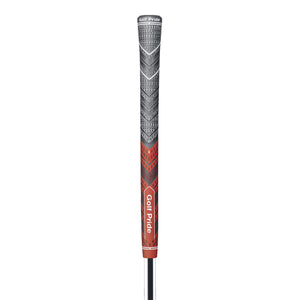 NNEDSZ 2 Pcs Red Standard MCC PLUS4 Golf Grip - Standard Rubber and Cotton Thread Hybrid, 265 mm, 52g, Core 60