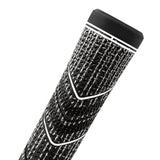 NNEDSZ 2 Pcs Red Standard MCC PLUS4 Golf Grip - Standard Rubber and Cotton Thread Hybrid, 265 mm, 52g, Core 60