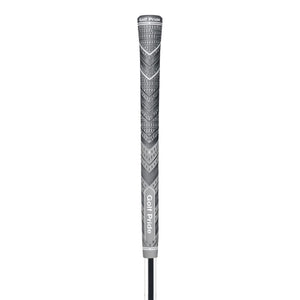 NNEDSZ 2 Pcs Grey MCC PLUS4 Midsize Golf Grip - Rubber and Cotton Thread Hybrid, 265 mm, 72g, Core 60