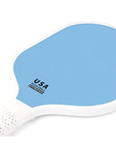 NNEDSZ Orange Fiberglass Pickleball Paddle Set - 2 Minimalist Paddles, 4 Balls, and Carry Bag for Outdoor Play