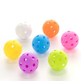 NNEDSZ 2 Tubes Red Outdoor Pickleball Balls 4-Pack - Durable 40-Hole Design with Carry Tube(8 balls in total)