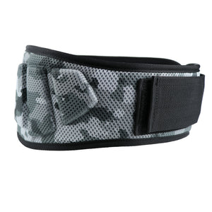 NNEDSZ Size S Grey Camouflage Camo Weightlifting Belt - EVA Nylon Gym Belt for Squats, Deadlifts & Lumbar Support