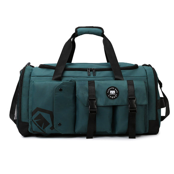 NNEDSZ Dark or Deep Green Capacity Travel Duffel Bag - Unisex - Multi-Color - 56x29x27cm
