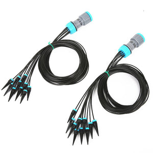 NNEDSZ 2 Pcs 10-Piece Slow Drip Watering Kit - 160cm Tube Length for Potted Plants, Succulents & Indoor Gardening