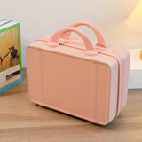 NNEDSZ Personalized stylish and lightweight Pink mini suitcase for short trips