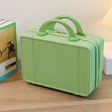 NNEDSZ Personalized stylish and lightweight Green mini suitcase for short trips