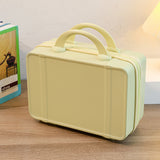 NNEDSZ Personalized stylish and lightweight Light yellow mini suitcase for short trips