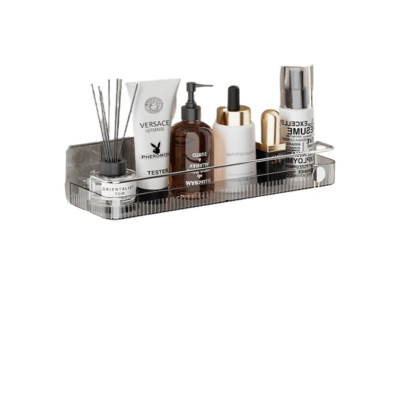 NNEDSZ Advanced grey bathroom wall mounted storage rack 38.5cm * 11cm * 8.5cm