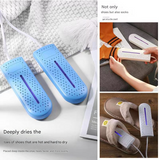 Pink Portable USB Shoe Dryer & Deodorizer - Constant Temperature Electric Boot Warmer with UV Sanitizer