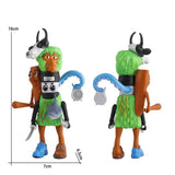 NNEDSZ Monkey Whimsical Creature & Monster Figurine Collection - Set of Bizarre PVC Mini Toys for Desk Decor