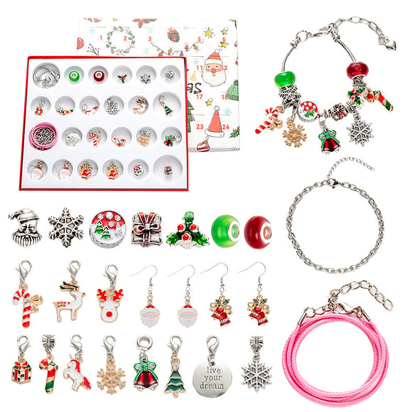 NNEDSZ Sliver 44-Piece Assorted Christmas Baubles Set with Elegant Designs in Wooden Gift Box - 3-6cm Decorative Ornaments for Tree, Home & Holiday Display