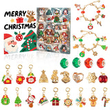 NNEDSZ 44-Piece Assorted Christmas Baubles Set with Elegant Designs in Wooden Gift Box - 3-6cm Decorative Ornaments for Tree, Home & Holiday Display(RC469-1)