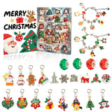NNEDSZ 44-Piece Assorted Christmas Baubles Set with Elegant Designs in Wooden Gift Box - 3-6cm Decorative Ornaments for Tree, Home & Holiday Display(RC469-2)