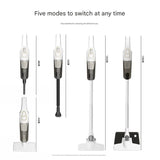 Cordless 2-in-1 Handheld & Stick Vacuum Cleaner with Detachable Water Tank & Dust Mite Remover(black)