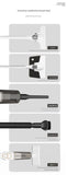 Cordless 2-in-1 Handheld & Stick Vacuum Cleaner with Detachable Water Tank & Dust Mite Remover(white)