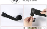 2-Piece Tree Stand Gear Hanger Set - Tactical Webbing Straps with 5 Hooks for Hunting & Camping