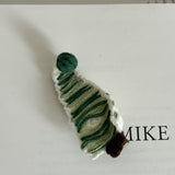 NNEDSZ Christmas Collection Hair Clips - Set of 5 Random Main Image Styles, Festive Knitted Tree & Bow BB Clips, Bangs Clips & Hair Accessories