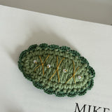 NNEDSZ Christmas Collection Hair Clips - Set of 5 Random Main Image Styles, Festive Knitted Tree & Bow BB Clips, Bangs Clips & Hair Accessories