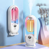 White Ultrasonic Aroma Diffuser with Nano Mist & LED Night Light - Fragrance & Odor Eliminator for Home Bedroom & Bathroom(Essential Oils Not Included)