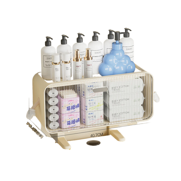 NNEDSZ Toilet storage rack (floor-standing) + 2 hands + eyes (large size)