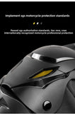 4 Piece Motorcycle Protective Gear Set Knee Pads and Elbow Guards Motocross Shin Armour Quick Release Hard Shell Adjustable Black