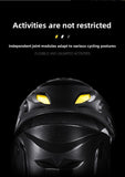 SULAITE CE Level 1 Certified 4 Piece Motorcycle Protective Gear Set Silver Knee Pads and Elbow Guards Long Shin Armour Quick Release for Motocross Dirt Bike