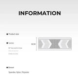 Black M Size Running Waist Belt - High Stretch Spandex Nylon Blend, 360-Degree Storage Pocket, Breathable Mesh Design for Running and Gym Use
