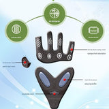 Black S size Women's Half-Finger Fitness Gloves - Liquid Silicone Shock Absorption, Ice Silk Breathable Fabric, Non-Slip Grip for Gym Yoga Cycling Weight Training