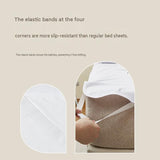152*203cm White Waterproof Mattress Protector - Microfibre Terry Towelling Top, TPU Membrane Barrier, Machine Washable Fitted Sheet with 4 Corner Straps