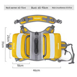 Camouflage color Dog Backpack Harness for Medium to Large Dogs - Tactical Vest with Saddlebags, Water-Repellent Oxford & Breathable Mesh - Reflective Outdoor Hiking Pack, Adjustable Chest Girth 65-93cm