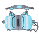 Blue Dog Backpack Harness for Medium to Large Dogs - Tactical Vest with Saddlebags, Water-Repellent Oxford & Breathable Mesh - Reflective Outdoor Hiking Pack, Adjustable Chest Girth 65-93cm