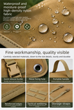khaki Waterproof Camping Ground Mat  200 x 75 cm High Density Oxford Fabric, Roll Up Portable Moisture Resistant Outdoor Mat for Camping, Picnics and Training
