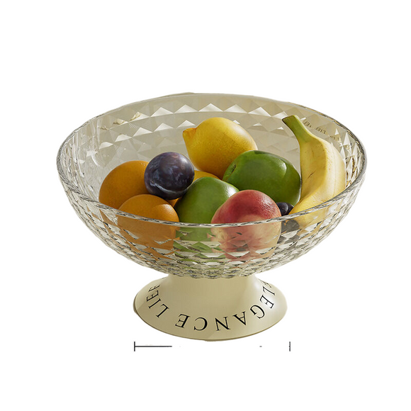 NNEDSZ Diamond fruit tray transparent 25.8/12.8x13.5cm