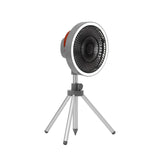 NNEDSZ Gery Portable Outdoor Tripod Fan - USB Rechargeable Camping Fan with Remote Control, Folding & Adjustable for Outdoor Activities and Travel