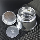 NNEDSZ Afternoon Tea Vintage Porcelain Ceramic Italian Stove Top Espresso Coffee Maker 3-4Cups 200ml