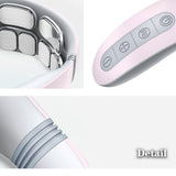 NNEDSZ Pink 6 Heads Relax remote control AI Voice Broadcast Neck Massager Electric Chargable