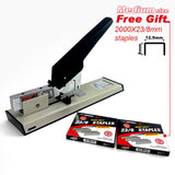 NNEDSZ Heavy Duty Medium Size Stepler With Free 2000x23/8 Steples Office Stationary