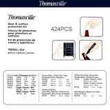 NNEDSZ Thomasville Floor Surface Protection Kit 424 Pieces Felts Bumpers Sliders Grips
